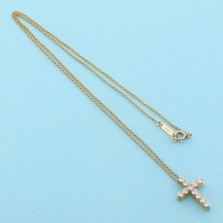 楽天市場】Tiffany&Co. ティファニー ダイヤモンド スモール クロス 