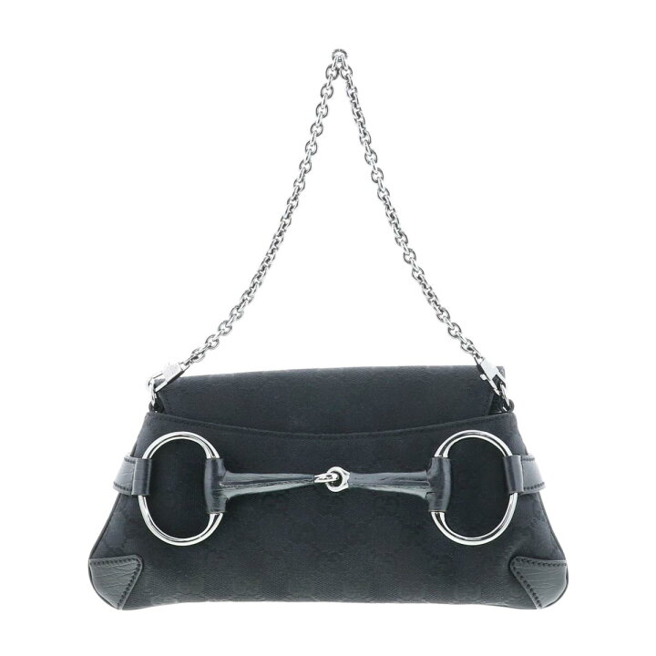 楽天市場】【中古】 GUCCI （グッチ） ﾎｰｽﾋﾞｯﾄ ﾁｪｰﾝｼｮﾙﾀﾞｰﾊﾞｯｸﾞ バッグ 