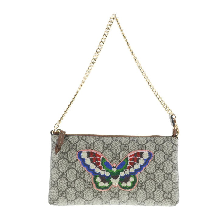 楽天市場】【中古】 GUCCI （グッチ） ﾎﾘﾃﾞｰｺﾚｸｼｮﾝ GGｽﾌﾟﾘｰﾑ ﾊﾞﾀﾌﾗｲ ﾎﾟ