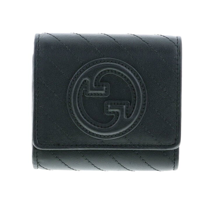 楽天市場】【中古】GUCCI （グッチ） ﾌﾞﾛﾝﾃﾞｨ ﾐﾃﾞｨｱﾑ ｳｫﾚｯﾄ 財布 二  