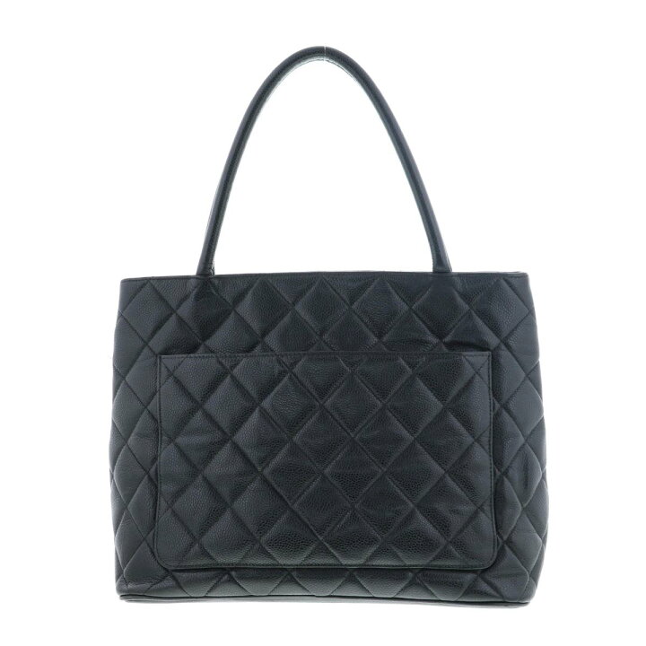 楽天市場】CHANEL （シャネル） 復刻ﾄｰﾄﾊﾞｯｸﾞ ｷｬﾋﾞｱｽｷﾝ Black バッグ 