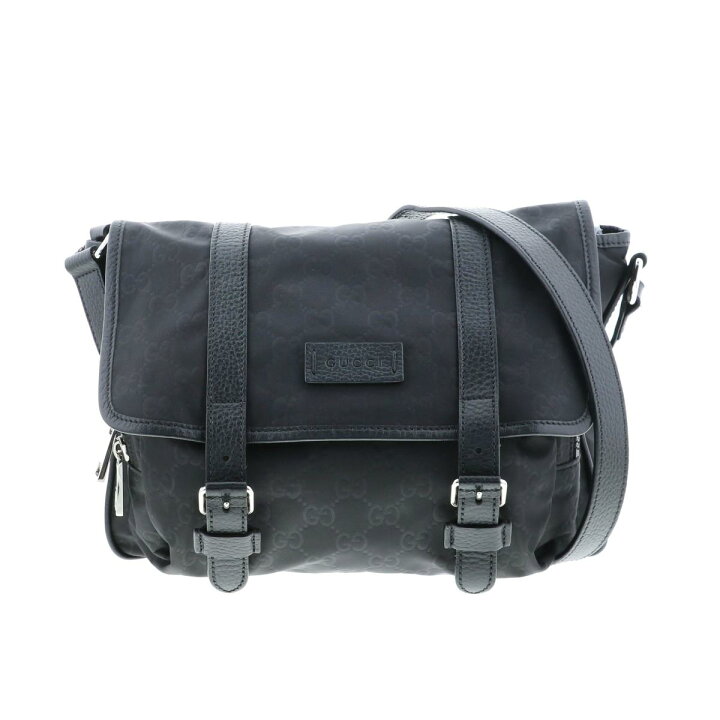 楽天市場】【美品】GUCCI （グッチ） ｼｮﾙﾀﾞｰﾊﾞｯｸBlack バッグ 