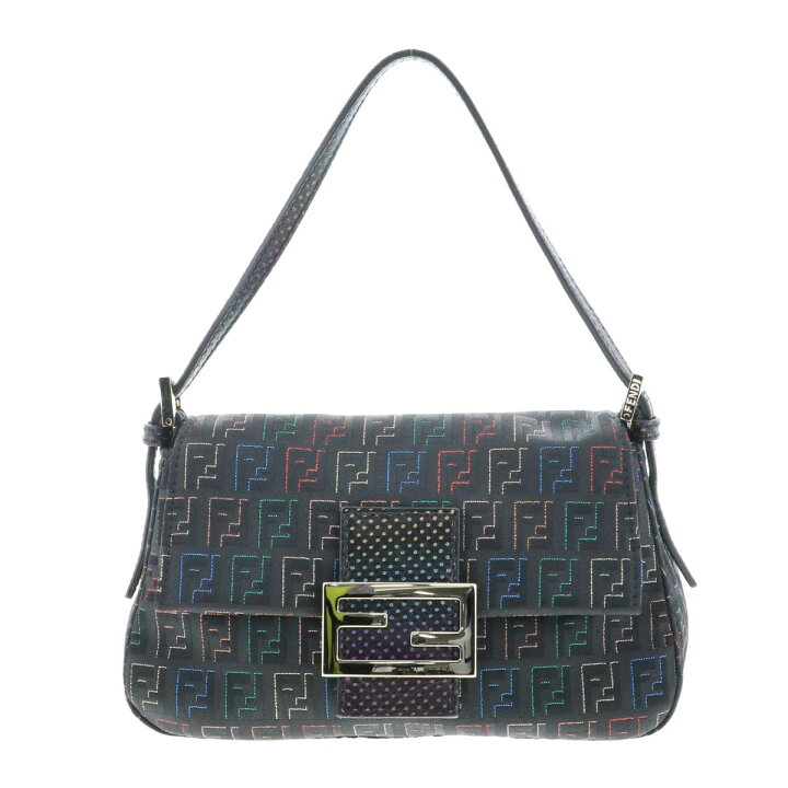 楽天市場】【美品】FENDI （フェンディ） ﾏﾝﾏﾊﾞｹｯﾄ ﾏﾙﾁｶﾗｰ バッグ  