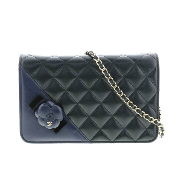 楽天市場】CHANEL （シャネル） ﾗﾑｽｷﾝ ｶﾒﾘｱ ﾏﾄﾗｯｾ ﾁｪｰﾝｳｫﾚｯﾄ 財布  