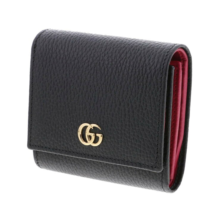 楽天市場】【中古】 GUCCI （グッチ） GGﾏｰﾓﾝﾄ ﾚｻﾞｰ ｳｫﾚｯﾄ 財布 三 