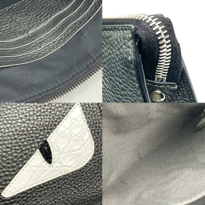 楽天市場】FENDI （フェンディ） FENDIﾓﾝｽﾀｰｸﾗｯﾁﾊﾞｯｸﾞGray バッグ 