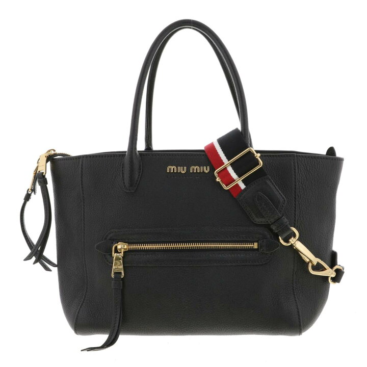 楽天市場】【中古】MIUMIU （ミュウミュウ） 2WAY ﾊﾝﾄﾞﾊﾞｯｸﾞ 