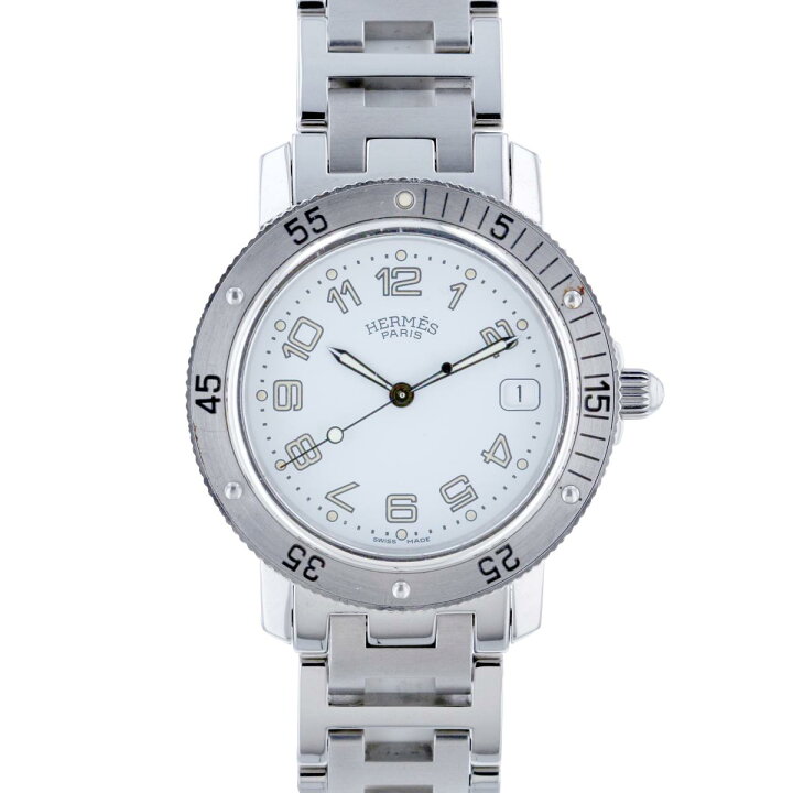 楽天市場】【美品】HERMES （エルメス） ｸﾘｯﾊﾟｰ ﾀﾞｲﾊﾞｰ 38mm White 