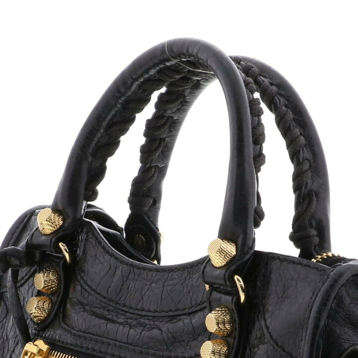 楽天市場】BALENCIAGA （バレンシアガ） ｼﾞｬｲｱﾝﾄ ﾐﾆ ｼﾃｨ 2WAYｼｮﾙﾀﾞｰ 