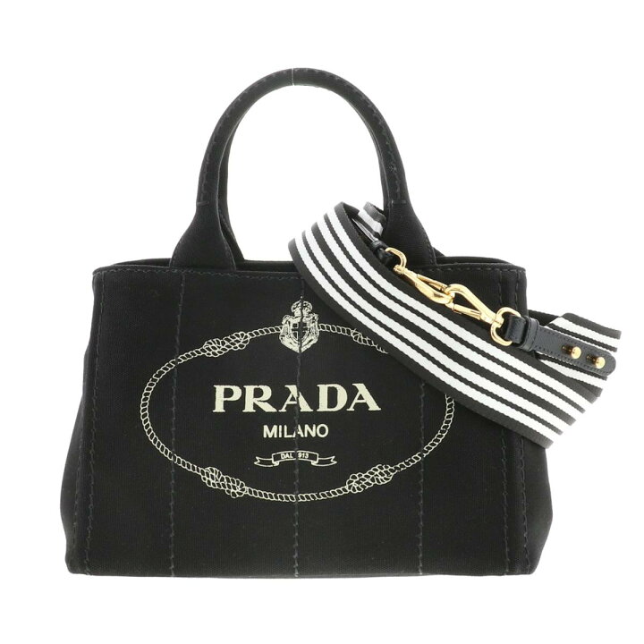 楽天市場】PRADA （プラダ） PRADAｶﾅﾊﾟ ﾐﾆ 2WAY ﾊﾞｯｸﾞBK バッグ 
