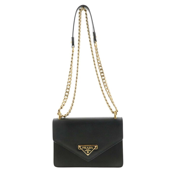 楽天市場】PRADA （プラダ） ｻﾌｨｱｰﾉ ﾁｪｰﾝｼｮﾙﾀﾞｰﾊﾞｯｸﾞ バッグ 