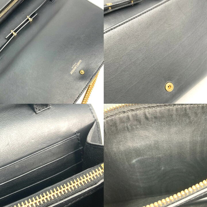 楽天市場】SAINT LAURENT （サンローラン） Classic Y ﾁｪｰﾝｳｫﾚｯﾄ 財布  