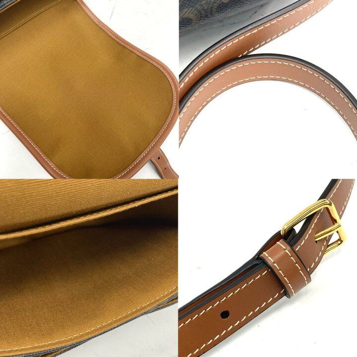 楽天市場】【美品】CELINE （セリーヌ） ﾌｧﾙｺ ﾐﾃﾞｨｱﾑ ｼｮﾙﾀﾞｰﾊﾞｯｸﾞ 