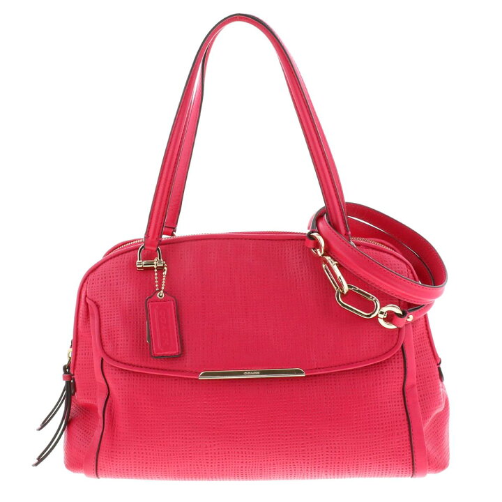 楽天市場】【中古】 COACH （コーチ） ｴﾝﾎﾞｽﾚｻﾞｰ ﾏﾃﾞｨｿﾝ ｴﾝﾎﾞｽ 
