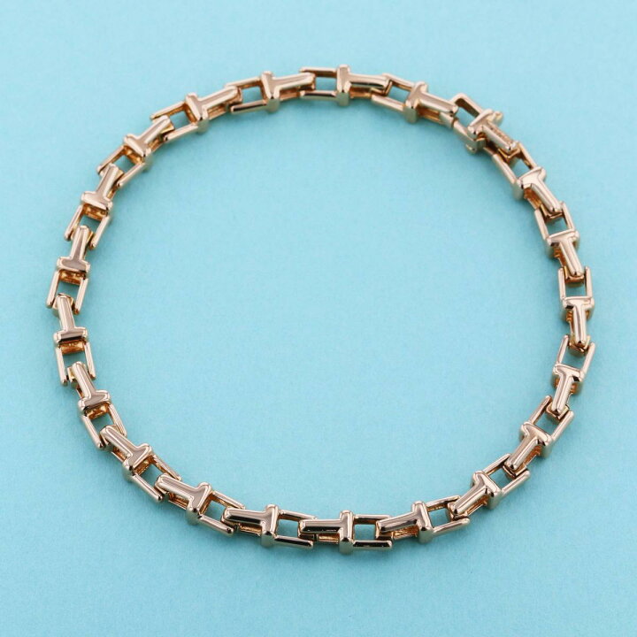 楽天市場】【中古】Tiffany&Co. （ティファニー） T ﾅﾛｰ ﾁｪｰﾝﾌﾞﾚｽﾚｯﾄ  