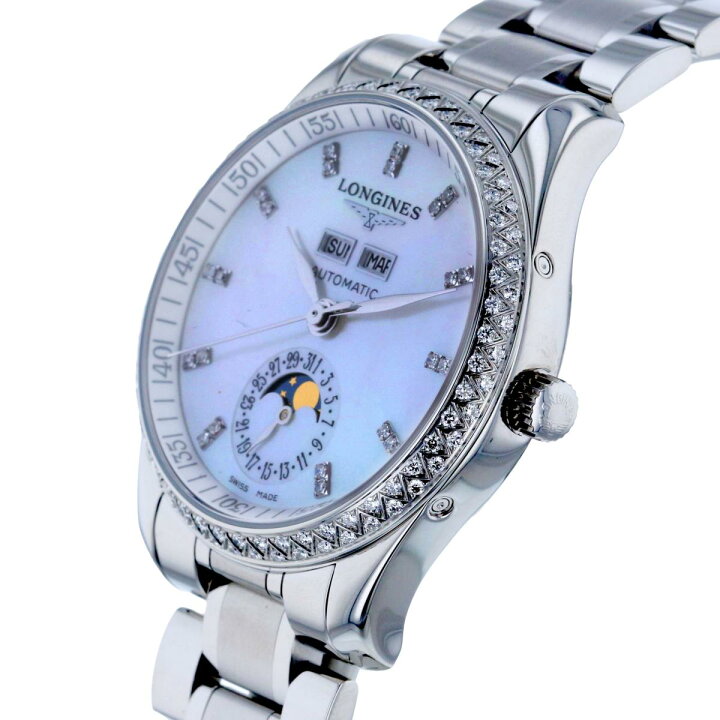 楽天市場】【美品】LONGINES （ロンジン） ﾏｽﾀｰｶﾚﾝﾀﾞｰ ﾀﾞｲﾔ Auto MOP 