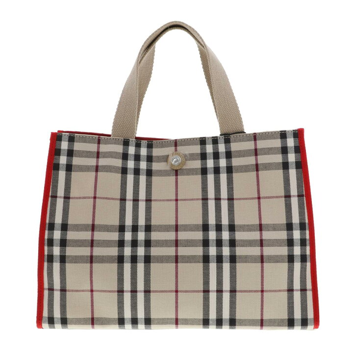 楽天市場】☆未使用☆BURBERRY バーバリー ノバチェック トートバッグ  