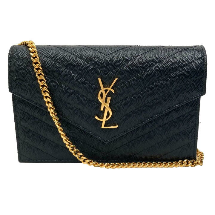 楽天市場】【美品】SAINT LAURENT （サンローラン） ﾓﾉｸﾞﾗﾑ ｴﾝﾍﾞﾛｰﾌﾟ 