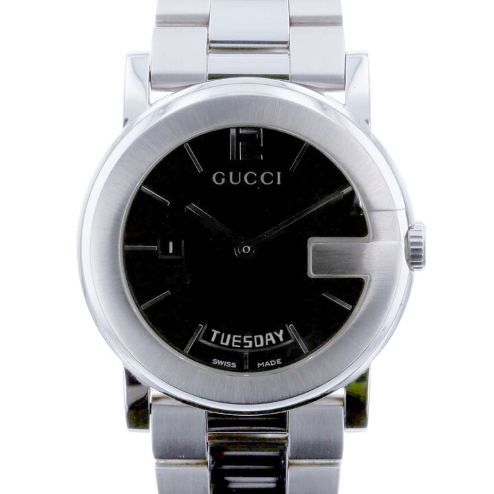 楽天市場】【中古】GUCCI （グッチ） Gｸﾛﾉ ﾃﾞｲﾃﾞｲﾄ 101M SS QZ 時計 
