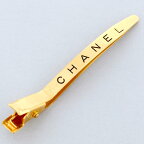 【中古】 CHANEL （シャネル） バレッタ ヘアクリップ ブランドジュエリー ヘアアクセサリー ゴールド gold