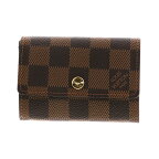 【中古】 LOUIS VUITTON （ルイヴィトン） ポルトモネ・プラ 財布 小銭入れ/コインケース ダミエ ブラウン damie Brown N61930 used:A