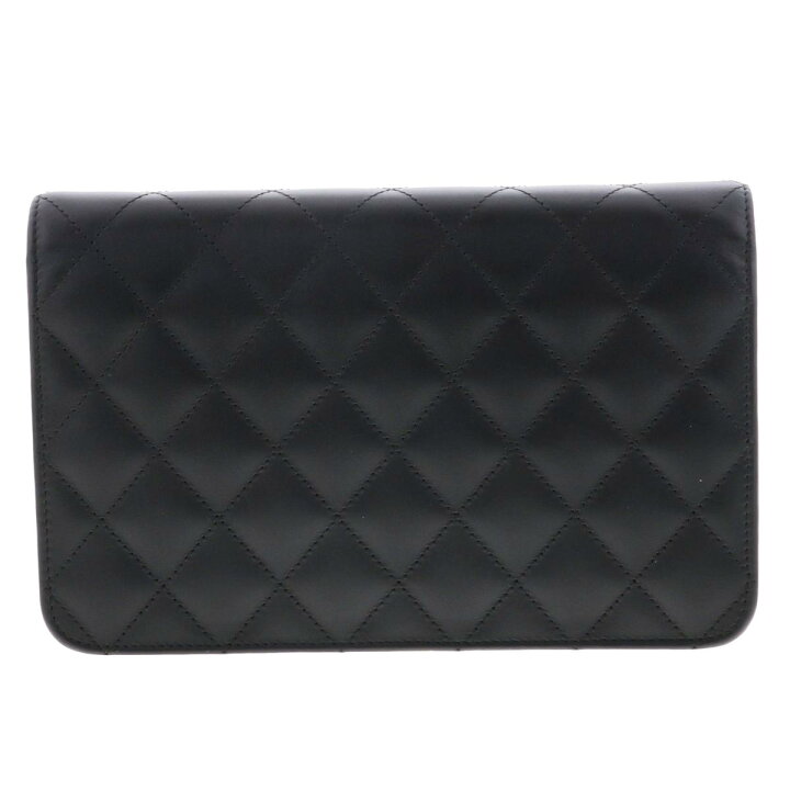 楽天市場】CHANEL シャネル 財布 カンボン チェーンウォレット  