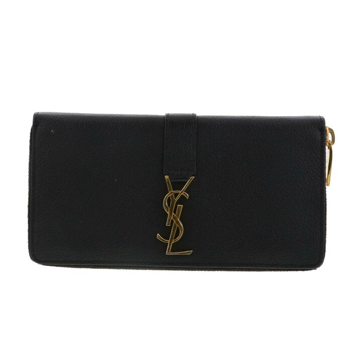 楽天市場】【中古】SAINT LAURENT （サンローラン） ﾗｳﾝﾄﾞﾌｧｽﾅｰ長財布  