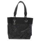 CHANEL （シャネル） パリビアリッツ スモールトート バッグ トートバッグ PARIS-BIARRTZ Black A34208 used:B[ROR]