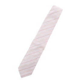 【最終値下げ】【中古】 LOUIS VUITTON （ルイヴィトン） ネクタイ 服飾 マフラー/スカーフ/ネクタイ ピンク シルク ストライプ Necktie Pink