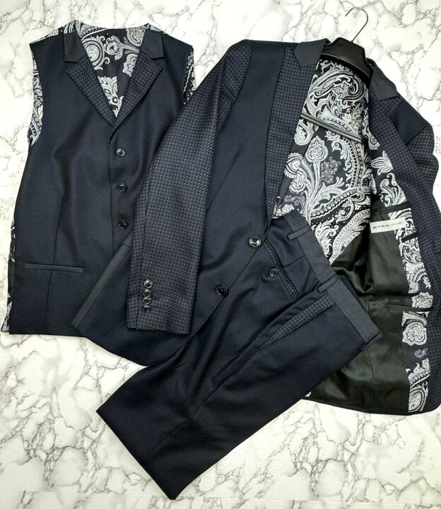 楽天市場】【中古】 ETRO （エトロ） ｾｯﾄｱｯﾌﾟ ｽｰﾂ 3ﾋﾟｰｽ メンズ衣類  