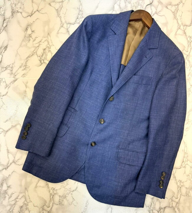 楽天市場】【中古】 Brunello Cucinelli ブルネロクチネリ ﾘﾈﾝ ｼﾞｬｹｯﾄ 