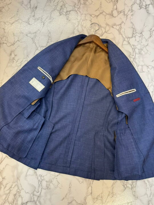 楽天市場】【中古】 Brunello Cucinelli ブルネロクチネリ ﾘﾈﾝ ｼﾞｬｹｯﾄ 