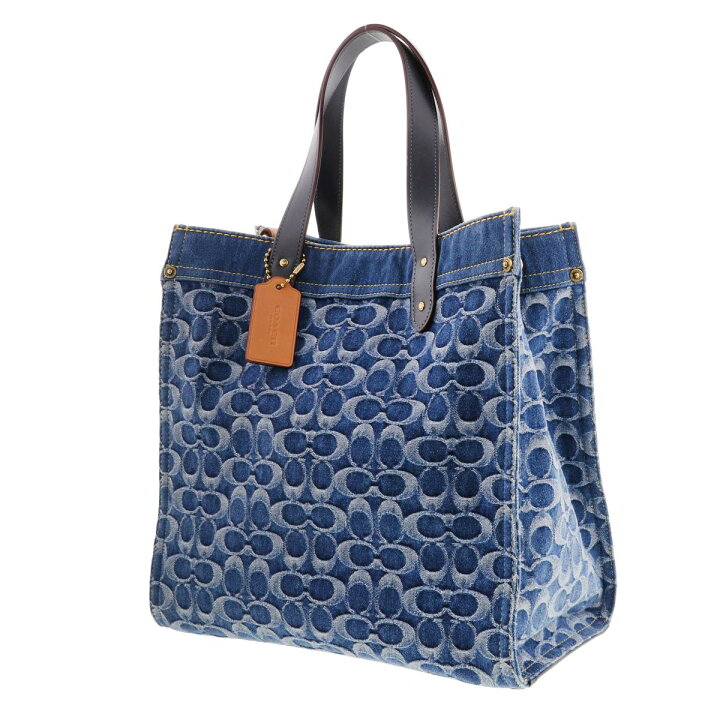 楽天市場】【中古】 COACH （コーチ） ﾌｨｰﾙﾄﾞ ﾄｰﾄ ｼｸﾞﾈﾁｬｰﾃﾞﾆﾑ 2WAY  