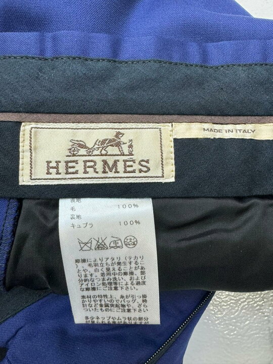 楽天市場】【中古】 HERMES （エルメス） パンツ スラックス ﾊﾟﾝﾂ  