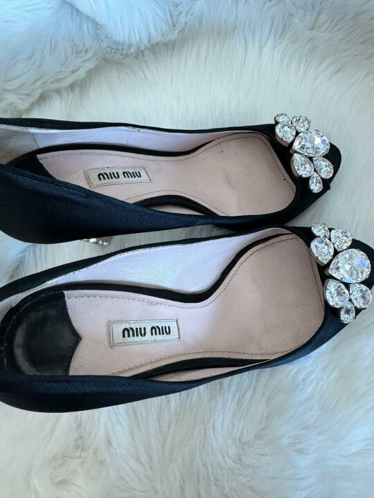 楽天市場】【中古】 MIUMIU （ミュウミュウ） ﾋﾞｼﾞｭｰ クリスタル 