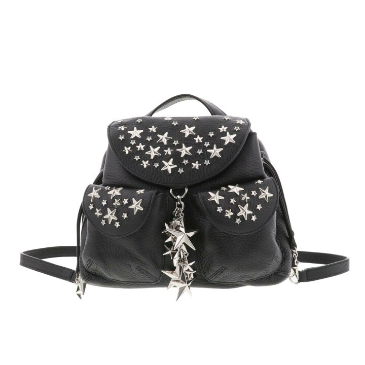 楽天市場】【美品】 JIMMY CHOO （ジミーチュー） ｽﾀｰｽﾀｯｽﾞ ﾐﾆﾊﾞｯｸﾊﾟｯｸ 