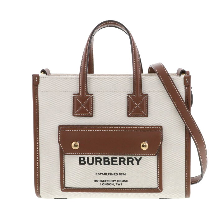楽天市場】【美品】 BURBERRY （バーバリー） ﾐﾆ ﾌﾚﾔﾄｰﾄ バッグ トート 