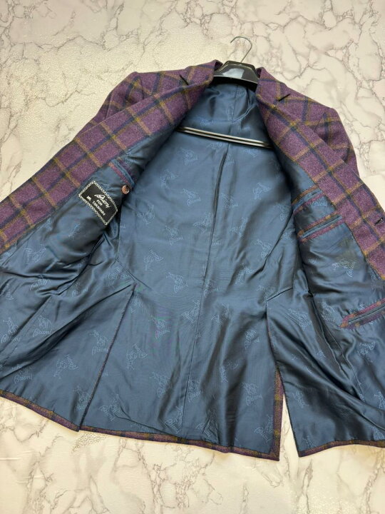 楽天市場】【中古】ブリオーニ Brioni ｼﾞｬｹｯﾄ テーラードジャケット 