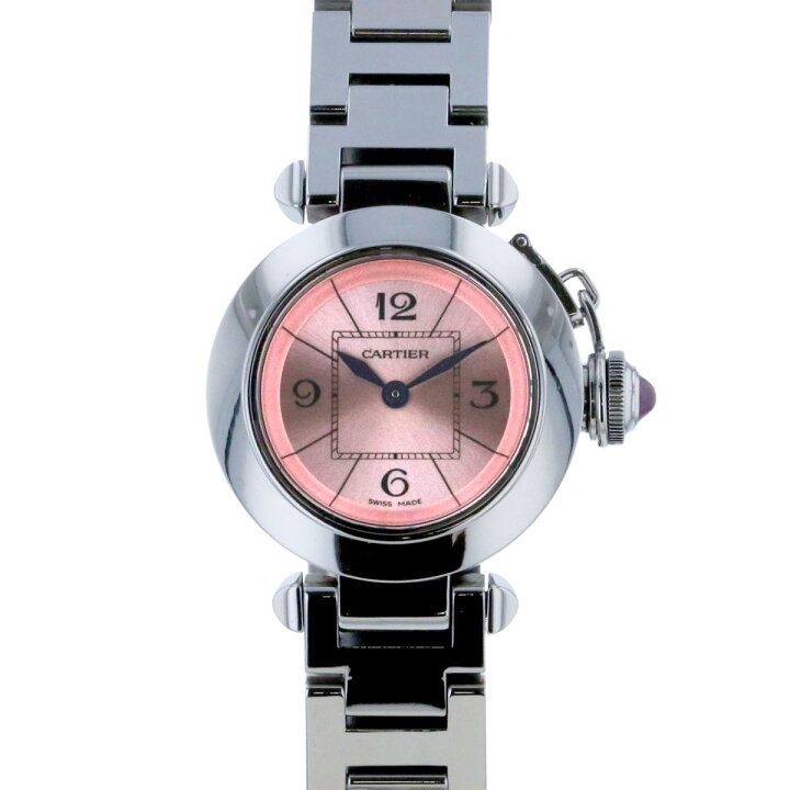 楽天市場】Cartier カルティエ ミス パシャ ピンク ﾚﾃﾞｨｰｽ W3140008 