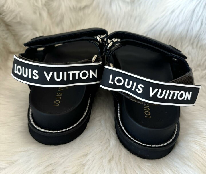 楽天市場】【中古】 LOUIS VUITTON （ルイヴィトン） ﾊﾟｾｵ・ﾗｲﾝ ｻﾝﾀﾞﾙ  