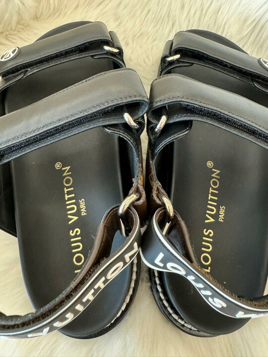 楽天市場】【中古】 LOUIS VUITTON （ルイヴィトン） ﾊﾟｾｵ・ﾗｲﾝ ｻﾝﾀﾞﾙ  