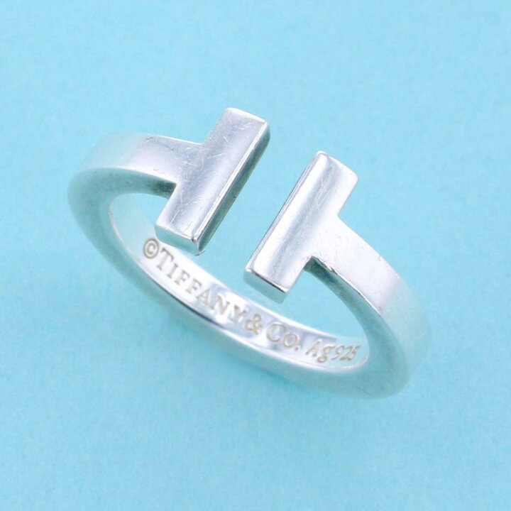 楽天市場】【中古】 Tiffany&Co. （ティファニー） T ﾜｲﾔｰ ﾘﾝｸﾞ 