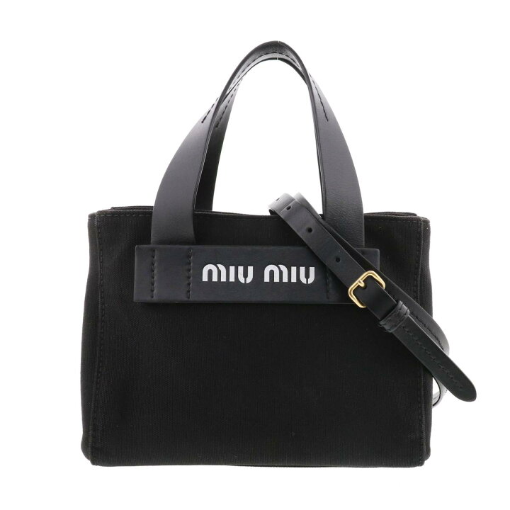 楽天市場】MIUMIU （ミュウミュウ） ｶﾅﾊﾟ 2WAYﾊﾝﾄﾞﾊﾞｯｸﾞ バッグ 
