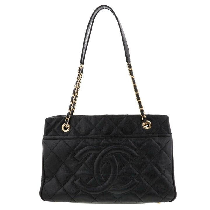 楽天市場】【美品】 CHANEL （シャネル） ｷｬﾋﾞｱｽｷﾝ ﾁｪｰﾝﾄｰﾄﾊﾞｯｸﾞ  