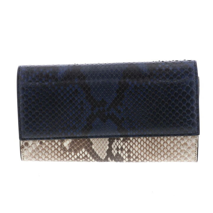 楽天市場】【中古】 GUCCI （グッチ） ｺﾝﾁﾈﾝﾀﾙ ｳｫﾚｯﾄ Python 財布 長  