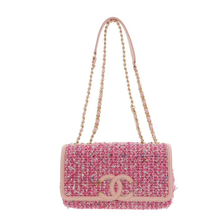 楽天市場】【中古】 CHANEL （シャネル） ﾂｲｰﾄﾞ CCﾌｨｸﾞﾘｰ ﾁｪｰﾝｼｮﾙﾀﾞｰ 