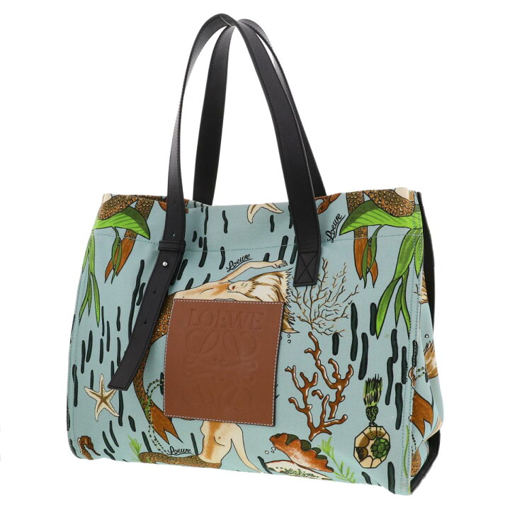 楽天市場】【中古】 LOEWE （ロエベ） ﾊﾟﾗｳｽﾞ ｲﾋﾞｻﾞ ﾄｰﾄﾊﾞｯｸﾞ バッグ 