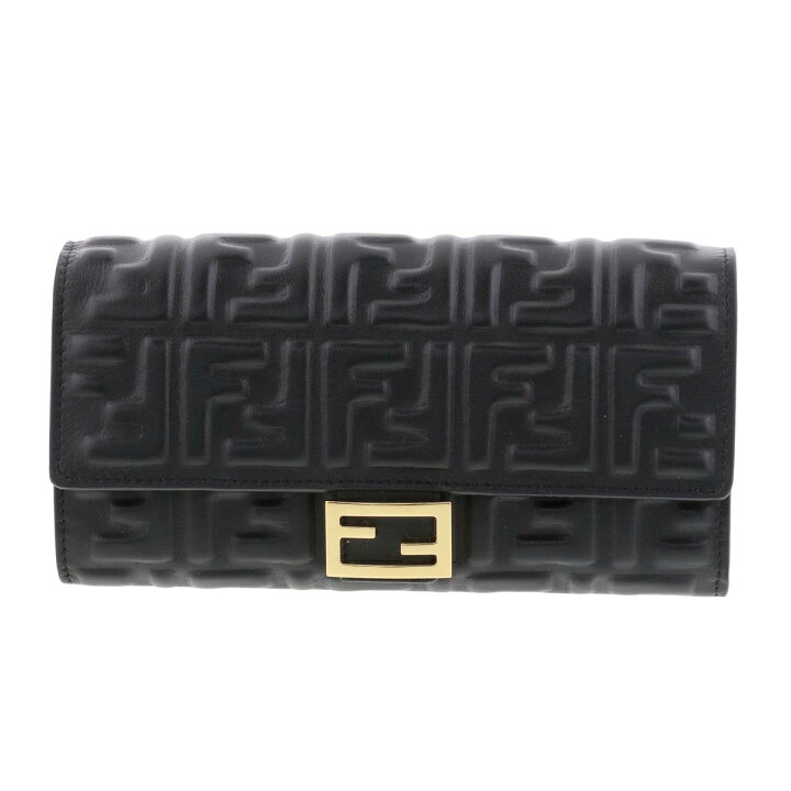 楽天市場】☆美品☆FENDI フェンディ 財布 バゲット コンチネンタル 