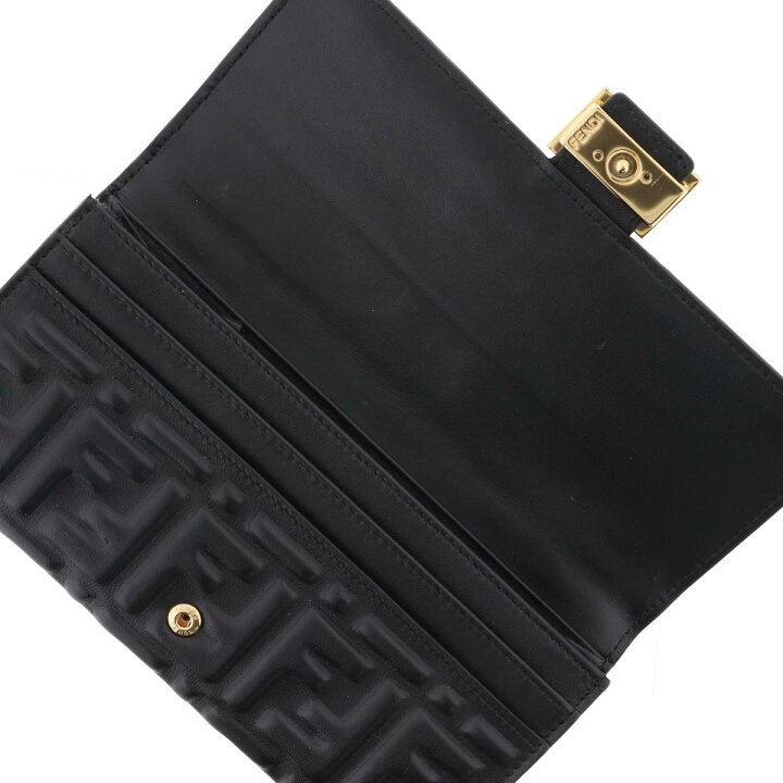 楽天市場】☆美品☆FENDI フェンディ 財布 バゲット コンチネンタル 