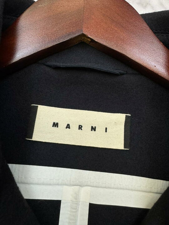 楽天市場】【中古】 MARNI （マルニ） カシミヤ混 ウール ピーコート 